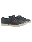 Vorschaubild 1 von Herren Sneaker Low Grau Gr. 41 Leder-Optik Casual Schuhe