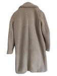 Vorschaubild 2 von Damen Teddy Mantel Übergangsmantel Beige Gr. 36/S Kuschelig