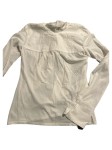 Vorschaubild 2 von Damen Bluse Gr. 36/S Weiß Schleife Elegant Langarm