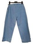 Vorschaubild 2 von Cargohose Damen Gr. W31/40/L Blau Baumwolle Elasthan Uni Casual Praktisch