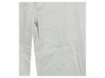 Vorschaubild 3 von Wide Leg Jeans Damen Gr. W24/32/XXS Beige Baumwolle Uni Casual Fransen 31 cm