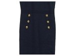 Vorschaubild 2 von London Cocktailkleid Schwarz Gr. 38 Neckholder Goldknöpfe Elegant