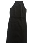 Vorschaubild 5 von London Cocktailkleid Schwarz Gr. 38 Neckholder Goldknöpfe Elegant