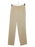 Vorschaubild 1 von Stoffhose Damen Gr. W33/42/XL Beige Viskose Uni Klassisch Business
