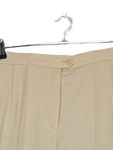 Vorschaubild 2 von Stoffhose Damen Gr. W33/42/XL Beige Viskose Uni Klassisch Business