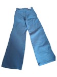 Vorschaubild 2 von Stoffhose Damen Gr. 34 Blau Baumwolle Elasthan Uni Casual Knopf L30