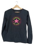 Vorschaubild 1 von Langarmshirt Kinder Schwarz Gr. 158 Baumwolle Logo-Print Streetwear