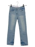 Vorschaubild 1 von Jeans Regular Fit Kinder Blau Gr. 140 Baumwolle Uni Casual Alltag 33 cm