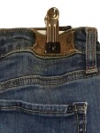 Vorschaubild 3 von Jeans Regular Fit Damen Blau Gr. W28/36/S Baumwolle Uni Casual
