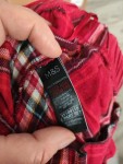 Vorschaubild 5 von Jogginghose Damen Rot Gr. 38/M Baumwolle Kariert Casual Freizeit