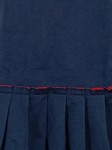 Vorschaubild 4 von Sommerkleid Kinder Gr. 104 Blau Viskose Wolle Polyamid Elasthan Uni