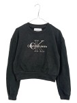 Vorschaubild 1 von Sweatshirt Damen Gr. 36/S Schwarz Baumwolle Logo-Print