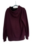 Vorschaubild 2 von Kapuzenpullover Herren Rot Gr. 46/S Polyester Baumwolle Meliert