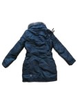 Vorschaubild 2 von Steppjacke Damen Grau Gr. 36/S Baumwolle Polyamid Uni Outdoor Langarm