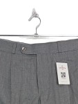 Vorschaubild 2 von Anzughose Herren Gr. W34/50/L Grau Polyester Meliert Klassisch Business