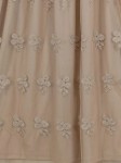 Vorschaubild 4 von Sommerkleid Damen Beige Gr. 38/M Polyester Florales Muster