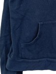 Vorschaubild 5 von Kapuzenpullover Damen Blau Gr. 36/S Baumwolle Uni Basic Langarm