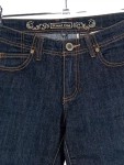 Vorschaubild 2 von Bootcut Jeans Damen Gr. W28/36/S Blau Baumwolle Uni Klassisch Alltag