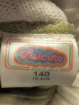 Vorschaubild 3 von Pullover Kinder Gr. 140 Beige Polyacryl Sterne Casual Langarm Alltag