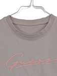 Vorschaubild 3 von Kinder T-Shirt Mädchen Gr. 146/152 Grau Rosa Logo Print Baumwolle
