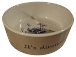 Vorschaubild 1 von Keramik Futternapf Hund It's Dinnertime Beige 750ml