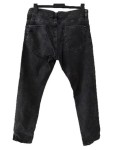 Vorschaubild 2 von Ripped Jeans Herren Grau Gr. W32/48/M Baumwolle Uni Streetwear 45 cm Knopf