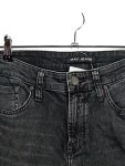 Vorschaubild 3 von Ripped Jeans Herren Grau Gr. W32/48/M Baumwolle Uni Streetwear 45 cm Knopf