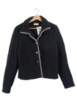 Vorschaubild 1 von Trachtenjacke Damen Schwarz Gr. 38/M Schurwolle Uni Traditionell Langarm
