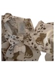 Vorschaubild 3 von Baby Mädchen Kleid Leoparden Gr. 62 Beige Baumwolle