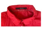 Vorschaubild 5 von Damen Hemdbluse Langarm Rot Gr. M 38 Baumwolle Casual