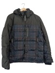 Vorschaubild 1 von Steppjacke Herren Gr. 52/L Grau Polyester Kariert Outdoor Langarm