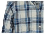 Vorschaubild 2 von Freizeithemd Kinder Blau Gr. 140 Baumwolle Kariert Casual Langarm