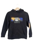 Vorschaubild 1 von Kapuzenpullover Kinder Schwarz Gr. 158 Baumwolle Logo-Print Streetwear
