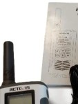 Vorschaubild 5 von RT45 Walkie Talkie Set 2 Stück Funkgerät Weiß mit USB Ladekabel