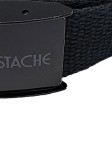 Vorschaubild 4 von Gürtel Stoffgürtel Canvas 99cm Schwarz Gr. L Uni Casual Alltag 3 cm