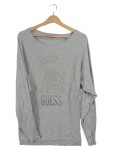 Vorschaubild 1 von Damen Pullover Langarm Grau Logo Strass Gr. S 36