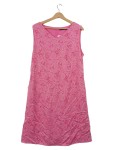 Vorschaubild 1 von Spitzenkleid Damen Gr. 44 Rosa Blumen Cocktailkleid