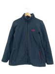 Vorschaubild 1 von Fleecejacke Damen Grau Gr. 42/L Polyester Uni Outdoor Langarm