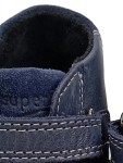 Vorschaubild 3 von Lauflernschuhe Jungen Gr. 22 Leder Blau Klettverschluss