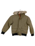 Vorschaubild 1 von Bench Kinder Parka Winterjacke Gr. 128 Oliv Kunstfell Kapuze