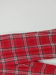 Vorschaubild 4 von Jogginghose Damen Rot Gr. 38/M Baumwolle Kariert Casual Freizeit