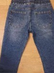 Vorschaubild 4 von Kinder Jeans Regular Fit Gr. 134 Blau Fußball Applikation
