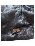 Vorschaubild 4 von Damen Jacke Gr. L Samt Optik Schwarz Elegant Knopfleiste