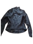 Vorschaubild 6 von Damen Jacke Gr. L Samt Optik Schwarz Elegant Knopfleiste
