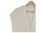 Vorschaubild 3 von Damen Strickweste Longweste Beige Gr. S Made in Italy