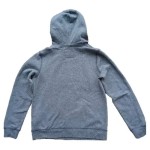 Vorschaubild 2 von Kapuzenpullover Kinder Grau Gr. 158 Baumwolle Logo-Print Casual