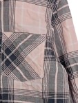 Vorschaubild 2 von Freizeithemd Kinder Rosa Gr. 140 Baumwolle Kariert Casual Langarm