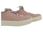 Vorschaubild 3 von Sneaker low Damen Gr. 41 Rosa Wildleder Schnürung Casual Freizeit Alltag