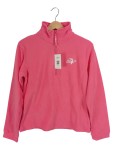 Vorschaubild 1 von Damen Fleecepullover Pink Gr. XL Logo Print Outdoor