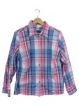 Vorschaubild 1 von Hemdbluse Damen Gr. 42/XL Mehrfarbig Baumwolle Kariert Klassisch Alltag